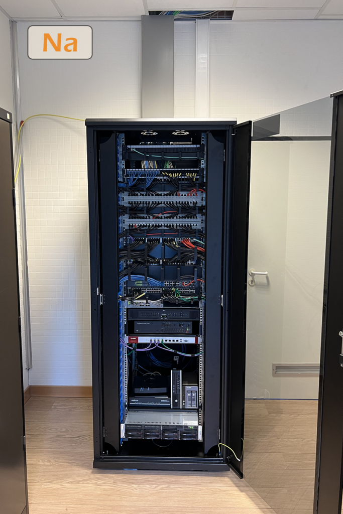 TAJette serverkast na